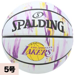 NBA レイカーズ レイカーズ マーブル スポルディング/SPALDING ホワイト BSKTBLL特集｜selection-j