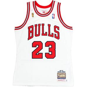 NBA マイケル・ジョーダン シカゴ・ブルズ ユニフォーム/ジャージ オーセンティック ミッチェル＆ネス/Mitchell & Ness ホワイト2203MN特集｜selection-j