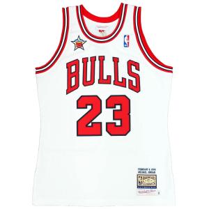 NBA マイケル・ジョーダン シカゴ・ブルズ ユニフォーム/ジャージ オーセンティック ミッチェル＆ネス/Mitchell & Ness ホワイト2203MN特集｜selection-j