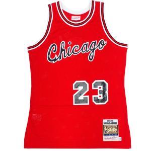 NBA マイケル・ジョーダン シカゴ・ブルズ ユニフォーム/ジャージ オーセンティック ミッチェル＆ネス/Mitchell & Ness レッド2203MN特集｜selection-j