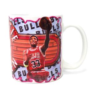 NBA スコッティ・ピッペン シカゴ・ブルズ Player Coffee Mug コップ マグカップ｜selection-j