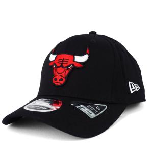 NBA シカゴ・ブルズ キャップ/帽子 9FIFTY Stretch-Snap ニューエラ/New Era ブラック｜selection-j