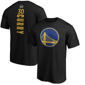 NBA ステファン・カリー ゴールデンステイト・ウォリアーズ Tシャツ プレーメーカー ネーム & ナンバー チーム ブラック｜selection-j