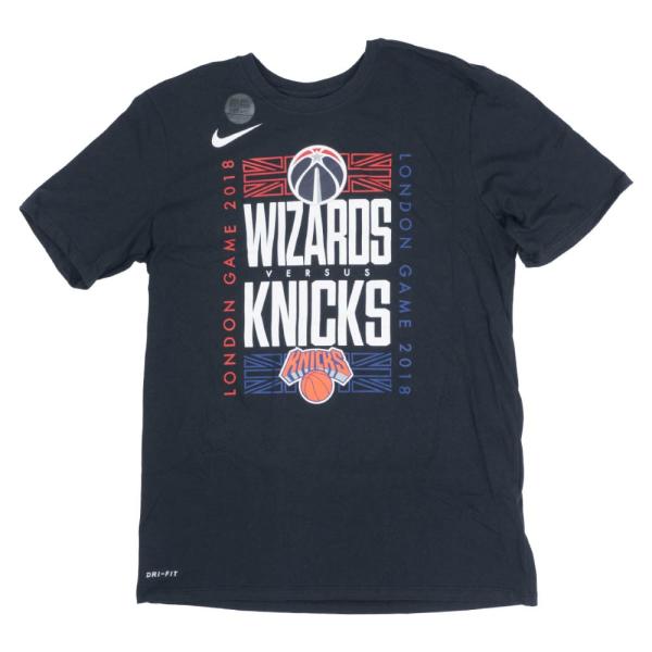 NBA ニックス/ウィザーズ Tシャツ 2018 ロンドン ゲーム ニックスvsウィザーズ ナイキ/...