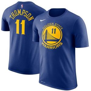 NBA クレイ・トンプソン ウォリアーズ Tシャツ ネーム & ナンバー ナイキ/Nike ロイヤル｜selection-j