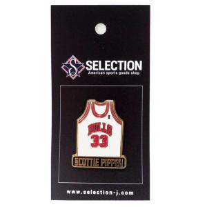 NBA スコッティ・ピッペン シカゴ・ブルズ Jersey Pin ピンバッチ ピンズ IMPRINTED PRODUCTS｜selection-j
