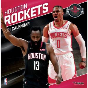 ロケッツ カレンダー NBA 2021年版 チーム 壁掛け ポスター インテリア Turner｜selection-j