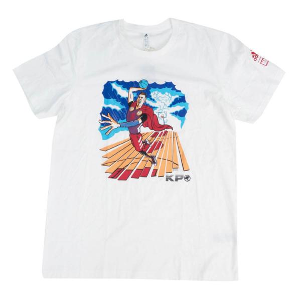 クリスタプス・ポルジンギス Tシャツ NBA Marvel マーベル Thor ソー アディダス A...