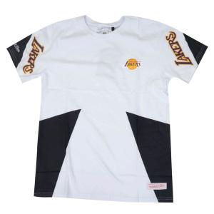 レイカーズ Tシャツ NBA チームショートスリーブ ミッチェル＆ネス Mitchell & Ness ホワイト2203MN特集｜selection-j