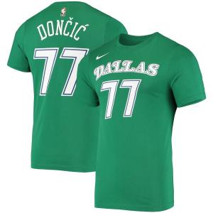 ルカ・ドンチッチ Tシャツ NBA マーベリックス Classic Edition Name & Number T-Shirt ナイキ Nike グリーン｜selection-j