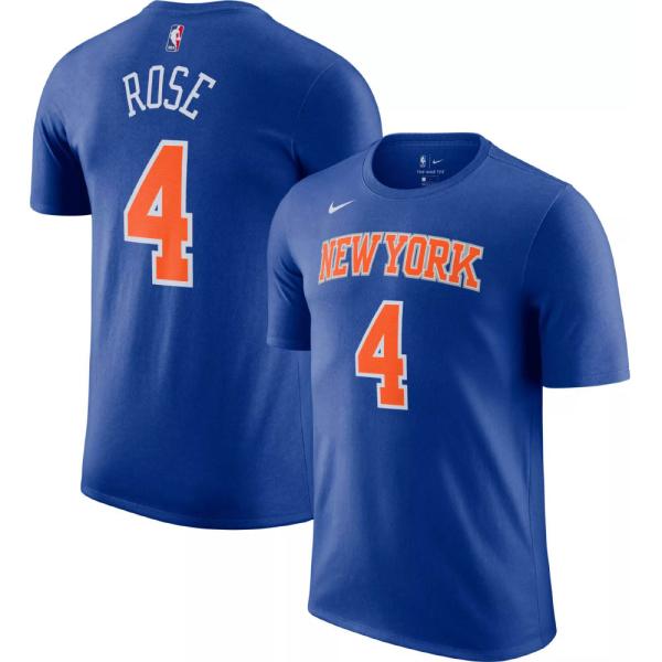 NBA デリック・ローズ ニックス Tシャツ 2019/2020 ネーム＆ナンバー T-Shirt ...