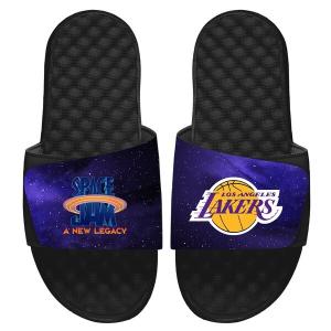 NBA レイカーズ サンダル スペースジャム2 Space Jam 2 Galaxy Slide Sandals ルーニーチューンズ ISlide ブラック｜selection-j