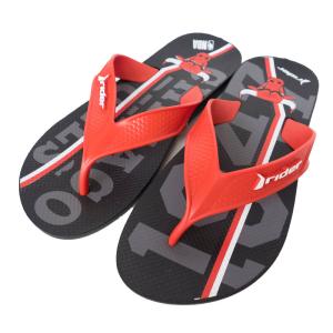 NBA シカゴ・ブルズ サンダル/シューズ Street Flip-Flops Rider ブラック｜selection-j