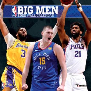 NBA カレンダー 2022年 12X12 BIG MEN 壁掛け CALENDAR Turner｜selection-j