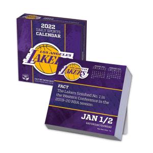 NBA カレンダー 2022年 レイカーズ ボックス BOX CALENDAR Turner｜selection-j