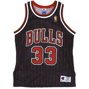 NBA スコッティ・ピッペン シカゴ・ブルズ ユニフォーム 復刻 1996-97 ジャージ デッドストック チャンピオン/Champion｜selection-j