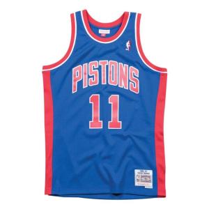 NBA アイザイア・トーマス ピストンズ ユニフォーム スウィングマン ロード 1988-89 ミッチェル＆ネス/Mitchell & Ness ロイヤル｜selection-j