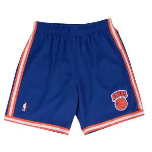 NBA ニックス ショートパンツ スウィングマンショーツ ロード1991-92 ミッチェル＆ネス/Mitchell & Ness ロイヤル｜selection-j