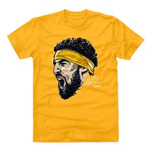 NBA クレイ・トンプソン ウォリアーズ Tシャツ Headband Y WHT 500Level ゴールド｜selection-j