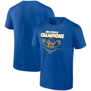 NBA ウォリアーズ Tシャツ NBAファイナル2022 優勝記念 Champions Lead the Change T-Shirt Fanatics ロイヤル｜selection-j