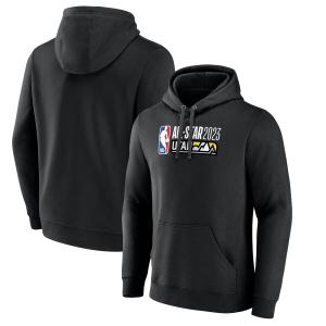 NBA パーカー NBAオールスター2023 All-Star Official Logo Pullover Hoodie Fanatics Branded ブラック｜selection-j