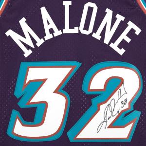 NBA カール・マローン ユタ・ジャズ 直筆サ...の詳細画像3