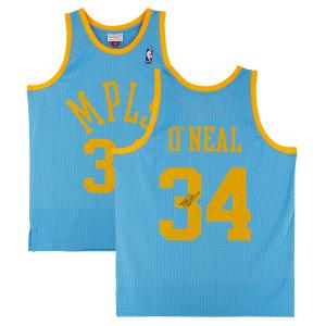 NBA シャキール・オニール レイカーズ 直筆サイン 2001-02 スウィングマンジャージ ミッチェル＆ネス/Mitchell & Ness｜selection-j