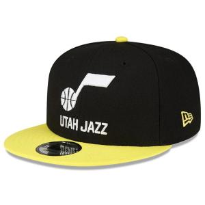 NBA ユタ・ジャズ キャップ 9FIFTY スナップバック 2トーン ニューエラ/New Era ブラック イエロー