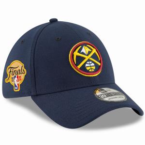 NBA ナゲッツ キャップ NBA ファイナル2023進出記念 サイドパッチ Team Classic 39THIRTY Flex Hat ニューエラ/New Era ネイビー｜selection-j