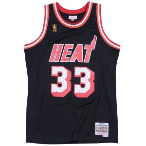 NBA アロンゾ・モーニング マイアミ・ヒート ユニフォーム スウィングマン ミッチェル＆ネス/Mitchell & Ness ブラック (1996-97)｜selection-j