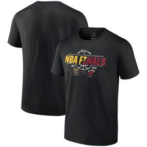 NBA ナゲッツ vs ヒート Tシャツ NBAファイナル2023進出記念 マッチアップ T-Shirt Fanatics ブラック｜selection-j
