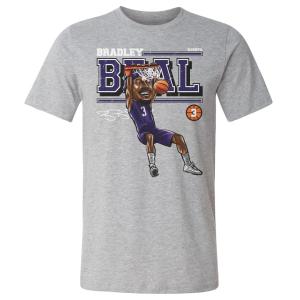 NBA ブラッドリー・ビール フェニックス・サンズ Tシャツ Phoenix Cartoon T-Shirt 500Level ヘザーグレー｜selection-j