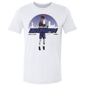 NBA ジャレン・ブランソン ニックス Tシャツ New York Skyline T-Shirt 500Level ホワイト｜selection-j