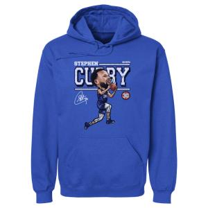 NBA ステファン・カリー ウォリアーズ パーカー Cartoon Hoodie フーディー 500Level ロイヤルブルー｜selection-j