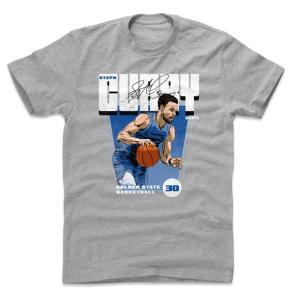 NBA ステファン・カリー ウォリアーズ Tシャツ Premiere T-Shirt 500Level ヘザーグレー｜selection-j