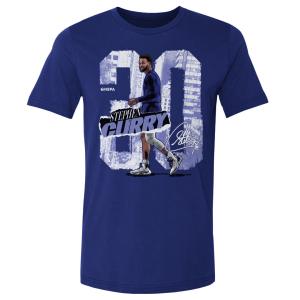 NBA ステファン・カリー ウォリアーズ Tシャツ Golden State Rough T-Shirt 500Level ロイヤルブルー｜selection-j