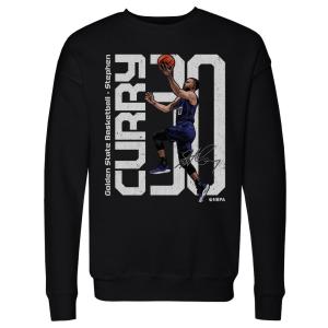 NBA ステファン・カリー ウォリアーズ スウェットシャツ Golden State Vertical Sweatshirt トレーナー 500Level ブラック｜selection-j