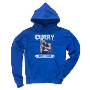 NBA ステファン・カリー ウォリアーズ パーカー Golden State Night Night Hoodie フーディー 500Level ロイヤルブルー｜selection-j