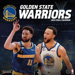 NBA ウォリアーズ カレンダー 2024 ミニ 壁掛け Wall Calendar Turner｜selection-j