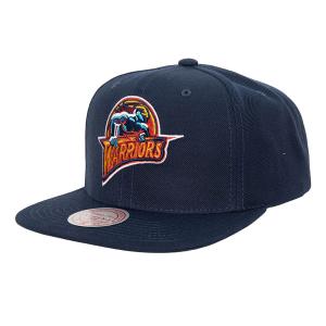 NBA ウォリアーズ キャップ Team Ground 2.0 HWC ハードウッドクラシック ミッチェル＆ネス/Mitchell & Ness ネイビー｜selection-j