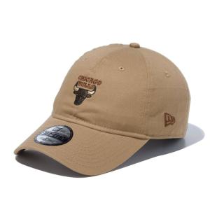 NBA シカゴ・ブルズ キャップ 9THIRTY ミニロゴ ニューエラ/New Era カーキ｜selection-j