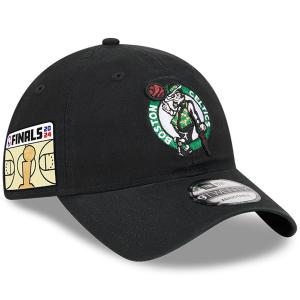 NBA セルティックス キャップ NBAファイナル2024 進出記念 Side Patch 9TWENTY Adjustable Hat ニューエラ/New Era ブラック｜selection-j