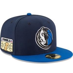 NBA マーベリックス キャップ NBAファイナル2024 進出記念 Side Patch 59FIFTY Fitted ニューエラ/New Era ネイビー ブルー｜selection-j