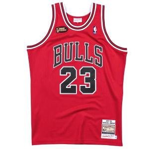 NBA マイケル・ジョーダン シカゴ・ブルズ ユニフォーム 復刻 オーセンティック (1997) ミッチェル＆ネス/Mitchell & Ness レッド