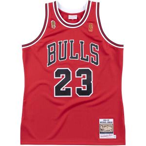 NBA マイケル・ジョーダン シカゴ・ブルズ ユニフォーム 復刻 オーセンティック (1996) ミッチェル＆ネス/Mitchell & Ness レッド