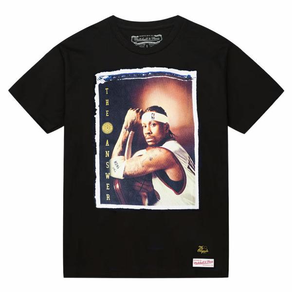 NBA アレン・アイバーソン 76ers Tシャツ The Answer Tee ミッチェル＆ネス/...