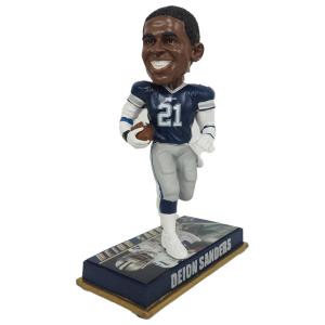 NFL カウボーイズ ディオン・サンダース レジェンドプレイヤー ボブルヘッド Forever Collectibles レアアイテム｜selection-j