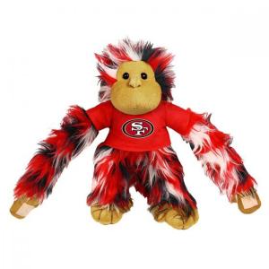 NFL 49ers フワフワ モンキー ぬいぐるみ Forever Collectibles｜selection-j