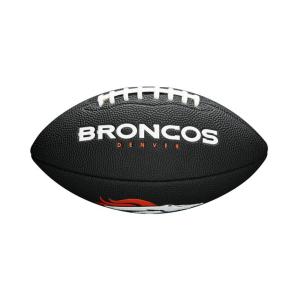 NFL ブロンコス ボール ソフトタッチ  Wilson ウィルソン ブラック｜selection-j