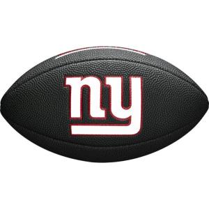 NFL ジャイアンツ 9 ミニ ソフト タッチ ボール Wilson ウィルソン ブラック｜selection-j